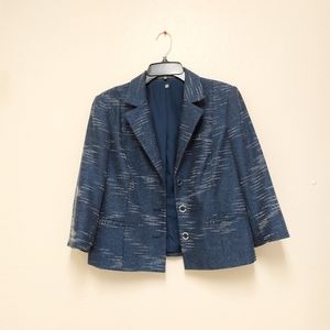 3 for $15 Atelier blue blazer EUC